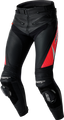 RST Tractech EVO D3O Leather Pants - Black/Red