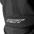 RST Tractech EVO D3O Leather Jacket - Black/Blue