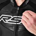 RST Tractech EVO D3O Leather Jacket - Black/White