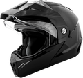 GMAX MD-74 Solid Helmet (2026) - Black