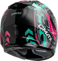 GMAX GM-49Y Charge Helmet (2026) - Pink/Aqua