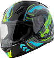 GMAX GM-49Y Charge Helmet (2026) - Blue/Green
