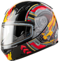 GMAX GM-49Y Charge Snow Helmet (2026) - Red/Yellow