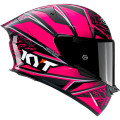 KYT TT-Revo Hyper Pink Special Edition Helmet