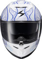 SCORPION EXO-T520 Nama-Shimi Helmet - White/Blue