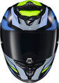 SCORPION EXO EXO-R1 Air Raven Full Face Helmet - Blk/Blu/Hi Viz
