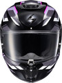 SCORPION EXO EXO R330 Saga Full Face Helmet - Black/Pink/Purple  