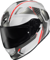 SCORPION EXO Ryzer Switch Full-Face Helmet - White/Grey