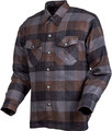 SCORPION EXO Covert Moto Flannel - Black/Brown/Grey