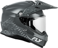 FLY RACING Trekker Granite Helmet - Grey/Grey