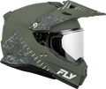 FLY RACING Trekker Granite Helmet - Sage/Grey