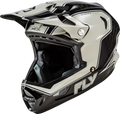 FLY RACING Werx-R Flow Carbon Helmet - Black/Carbon/Grey
