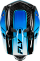 FLY RACING Werx-R Flow Carbon Helmet - Black Carbon/Blue