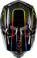 FLY RACING Werx-R Flow Carbon Helmet - Black Carbon/Black/Multi