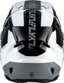 FLY RACING 2026 Kinetic Crest Helmet - Black/White/Grey