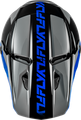 FLY RACING 2026 Kinetic Crest Helmet - Grey/Black/Blue