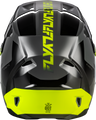 FLY RACING 2026 Kinetic Crest Helmet - Grey/Black/Hi-Viz