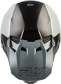 FLY RACING Formula CC Glide Helmet - Grey/Light Grey/Black