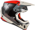FLY RACING Formula CC Glide Helmet - Black/Red/Grey