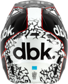 FLY RACING Formula CP DBK Helmet - Black/White Red 2026