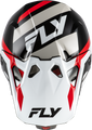 FLY RACING Formula CP Seal Helmet - white/black/red 