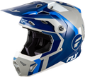 FLY RACING Formula CP Seal Helmet - navy/blue/grey 