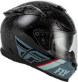 FLY RACING Sentinal Mech Helmet - black/grey/red 