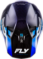 FLY RACING Formula S Carbon Byte Helmet - blue carbon/blue/white 