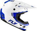 FLY RACING Kinetic Verdict Helmet - white/blue/grey 