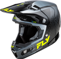 FLY RACING Formula S Carbon Protocol - black carbon/grey/hi-vis 