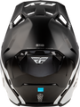 FLY RACING Formula CC Objective Helmet - black/white 
