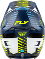 FLY RACING Formula CP Slice Helmet - navy/hi-vis/white 