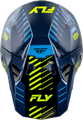 FLY RACING Formula CP Slice Helmet - navy/hi-vis/white 