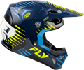 FLY RACING Formula CP Slice Helmet - navy/hi-vis/white 
