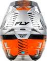 FLY RACING Formula CP Slice Helmet - grey/orange/black 
