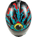 FLY RACING Revolt Space Creep Helmet - light blue/black/red 
