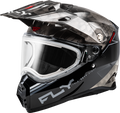 FLY RACING Trekker Cold Weather Conceal Helmet Electric Shield - black/grey/white