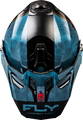 FLY RACING Trekker Cold Weather Conceal Helmet Dual Shield - slate/black/red 