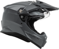 FLY RACING Trekker Solid Helmet - Grey