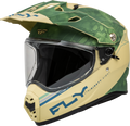 FLY RACING Trekker Kryptek Conceal Helmet - matte tan/sage/black 