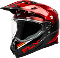 FLY RACING Trekker Kryptek Conceal Helmet - red/black 