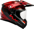 FLY RACING Trekker Kryptek Conceal Helmet - red/black 