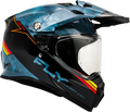 FLY RACING Trekker Kryptek Conceal Helmet - slate/black/red 