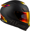 FLY RACING Sentinel Recon Helmet - matte black/fire chrome 