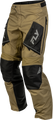 FLY RACING Patrol Over-Boot Pants - tan/black
