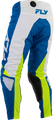 FLY RACING Kinetic Mesh Pants - blue/white/hi-vis