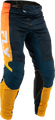 FLY RACING Kinetic Mesh Pants - navy/orange