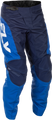 FLY RACING F-16 Pants - blue/dark blue/white