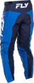 FLY RACING F-16 Pants - blue/dark blue/white