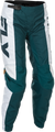 FLY RACING Women' F-16 Pants - teal/white/gold
